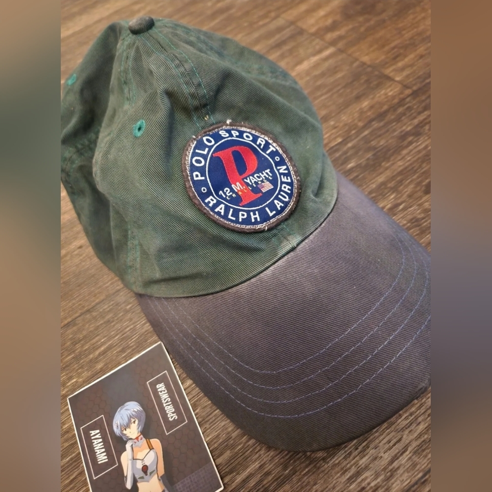 Polo Sport Ralph Lauren 12M USA 1996 Yacht Challenge Sailing Cap Hat